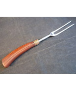 Vintage 2 Prong Serving Fork BAKELITE HANDLE AMERE JAPAN  - $13.52 CAD