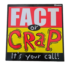 Imagination Fact Or Crap It&#39;s Your Call Board Game Excellent Used Condit... - £14.85 GBP