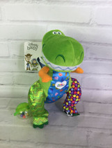 Lamaze Disney Baby Toy Story Clip &amp; Go Rex Dinosaur Crinkle Rattle Plush... - £19.38 GBP