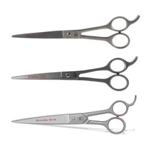 Mercedes 88 Pro Dog Grooming Shears Stainless Steel Straight, Curved or Set of 3 - $123.40+