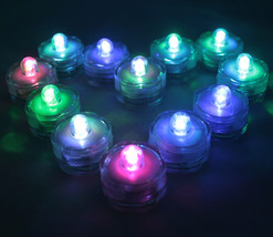 Multi-Color Changing LED very bright tealights, 36 - Candles Battery ope... - $45.59