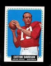 1964 TOPPS #137 COTTON DAVIDSON EX SP RAIDERS *X79652 - $37.73