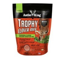 3.5lb Bag Deer Feed Trophy Clover Mix Can Last 6+ Years Single Planting ... - $138.59