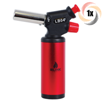 1x Torch Blink LB04 Red Refillable Butane Torch | Adjustable Flame - £21.81 GBP