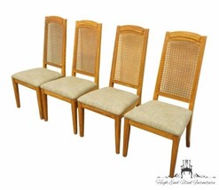 Set Of 4 Thomasville Furniture New Country Collection Cane Back Dining Chairs... - $1,282.49