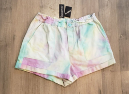 NWT BlankNYC Tie-Dyed Shorts Size Large - £15.82 GBP