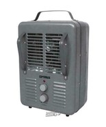 Optimus-Portable Utility Heater with Thermostat, Grey H3013, H-3013 - $49.51 CAD