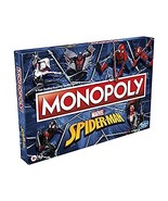 Monopoly: Marvel Spider-Man Edition Board Game Ages 8+ 2-6 Players NEW - £19.46 GBP