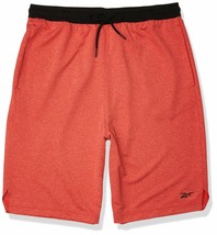 Reebok Men&#39;s Workout Ready Knit Short Legacy Red FK6230 Size XLarge - $251.26 MXN