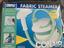 CONAIR Compact Portable Fabric Steamer Clothing Garment Curtains Drapes ... - $1,217.74 MXN
