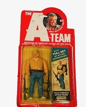 A-Team action figure vtg Galoob toy John Hannibal COMPLETE weapons card 1983 gun - £274.04 GBP