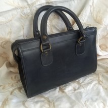 GHURKA Rare Vintage The Tender Black Leather Marley Hodgson #65 Bag  - £1,066.44 GBP