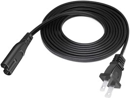 Replacement 1FT US 2Prong AC Power Cord Cable for Brother QL-1100 Wide Format Th - £6.41 GBP