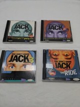 Lot Of (4) You Don&#39;t Know Jack PC Video Games 1-4 - £30.08 GBP