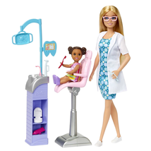 Careers Dentist Doll Playset with 2 Dolls, Dental Station, Exam Chair &amp; Dental T - $39.98