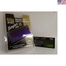 Premium Auto-Darkening Filter 2 x 4 for Welding - Fast Switching Technology - $1,963.19 MXN
