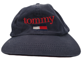Tommy Hilfiger Mens Vintage 90s Big Flag Logo Strapback Baseball Hat in ... - $20.76