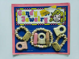 Vintage Candy Jewelry Old Gumball Vending Machine Display Card #223 - £26.29 GBP