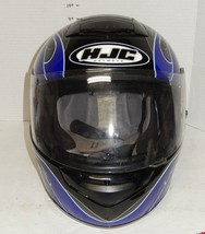 HJC Inferno CS-R1 DOT Motorcycle Full Face Helmet Blue Size Small with V... - £61.20 GBP