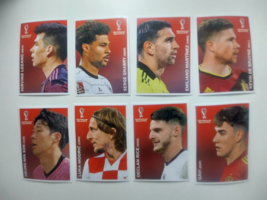 Complete Lot 08 Extra Stickers coca-cola Panini Fifa World Cup Qatar 2022 - £26.81 GBP