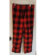 Womens XS Old Navy Red/Black Plaid Casual Lounge Pants - £14.80 GBP