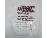 Vintage Illinois Metro Club Plastic Bag - £12.67 GBP