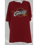 Majestic NBA Licensed Cleveland Cavaliers Maroon Extra Large Big T Shirt - £14.85 GBP