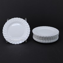 LOT OF 9 Johnson Bros Regency Snow White Snowhite 6&quot; Bread Plates - $83.15
