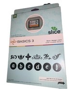 Slice Basics 3 Design Card Alphabet Flowers For Slice Cordless Design Cu... - €15,27 EUR