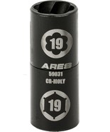 ARES 59031-1/2-Inch Drive 19mm (3/4-Inch) Standard Hex and Damaged Lug N... - $9.04