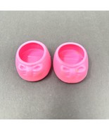 Set of 2 G1 VINTAGE MY LITTLE PONY ADULT HORSE PINK BOW SHOES FAST SHIP3 - $8.54