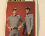 Star Trek 1979 Trading Card #82 Duo For Danger William Shatner Kirk Spock - £1.54 GBP