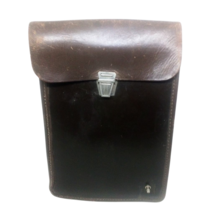 Soviet Vintage Leather Map Case Tablet Bag Military Army Officer Field G... - $55.73 CAD