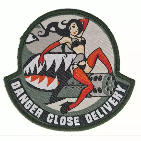 Authentic MSM Mil-Spec Monkey Pin Up Hook Patch DANGER CLOSE DELIVERY ~ SWAT - $16.99