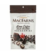 Macfarms Kona Coffee Dark Chocolate Macadamias 4.5 Oz (pack Of 5) - £78.21 GBP