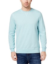 $55 Club Room Mens Lightweight Casual Crew Sweatshirt, Tide Blue, Medium - £23.29 GBP