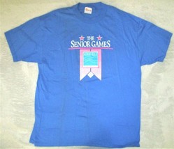 Vintage &quot;The Senior Games&quot; T Shirt - Kerrville, Tx - 2001 - X Large - Hanes - $6.34