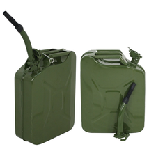 2 pack 5 Gallon Large Capacity 20L Gas Gasoline Can Fuel Backup Metal St... - $87.39