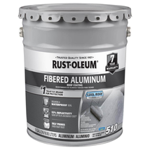 5 Gal. 7-Year Fibered Aluminum Reflective Roof Coating - £77.94 GBP