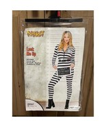 Spirit Halloween Lock Me Up Jailbird Sexy Costume Adult Size X Small 0-2 - $9.90