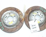 Rear Brake Rotors Pair AMG Drilled 215 CL55 Fits 03-06 MERCEDES CL-CLASS... - $331.19