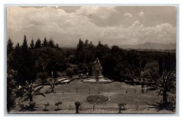 RPPC Chapultepec Castle Statue Mexico City mexico Postcard O16 - £4.49 GBP