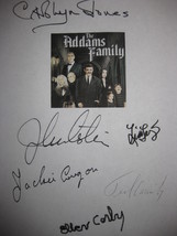 The Addams Family Signed TV Script Screenplay X6 Autograph Carolyn Jones John As - £13.36 GBP