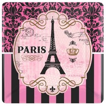 Day In Paris 8 10&quot; Lunch Plates Birthday Party - £4.93 GBP