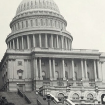 West Front Capital Building Washington DC 1944 Photograph Original Snapshot 40s - $9.95