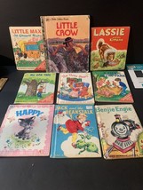 9-vintage Children&#39;s Books Golden Book, Rand McNally Love Worn - $16.93