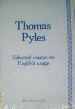 Selected Essays on English Usage - £14.86 GBP