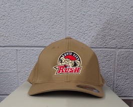 Flexfit ECHL Hockey Rapid City Rush Embroidered Hat Ball Cap New - £21.23 GBP