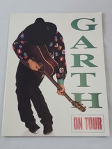 VINTAGE 1992 Garth Brooks On Tour Oversize Program - £19.32 GBP