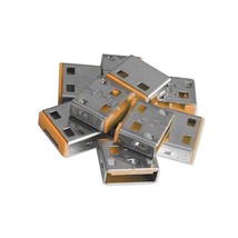 LINDY USB Port Blocker (without key) - Pack of 10 Colour Code: Orange  - $52.00